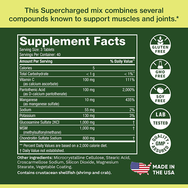 Super Glucosamax 120 Tabs