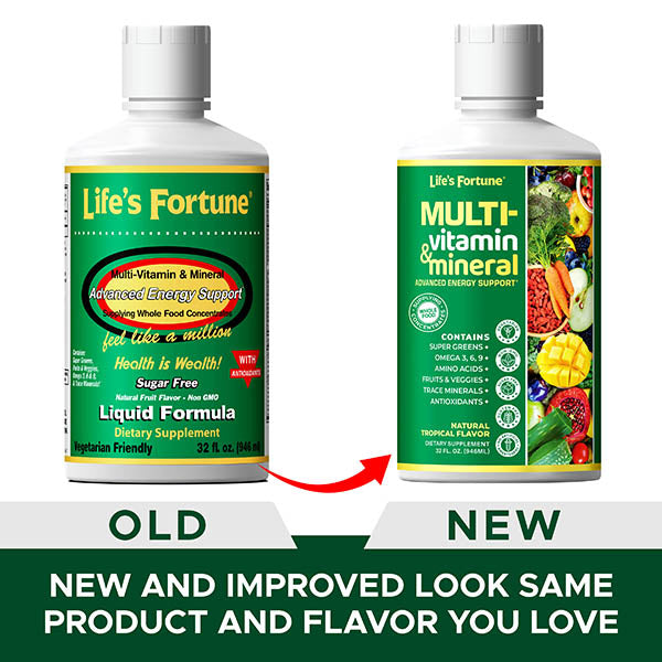 Whole Food Liquid Multivitamin & Mineral, for Women, Men, Teens, 32 oz