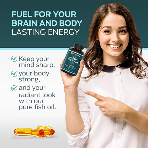 Triple Strength Omega 3 Fish Oil 2500 mg