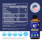 Life's Fortune Pure Icelandic Cod Liver Oil Liquid, Organic Lemon Flavor