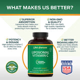 Liposomal Vitamin C 180 Vegetarian Capsules