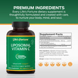 Liposomal Vitamin C 180 Vegetarian Capsules