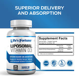 Vitamin D3 5000 IU, 60 Veggie Caps