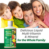 Whole Food Liquid Multivitamin & Mineral, for Women, Men, Teens, 32 oz