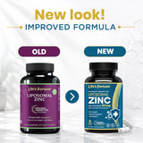 Liposomal Zinc 50mg & Copper