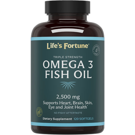 Triple Strength Omega 3 Fish Oil 2500 mg