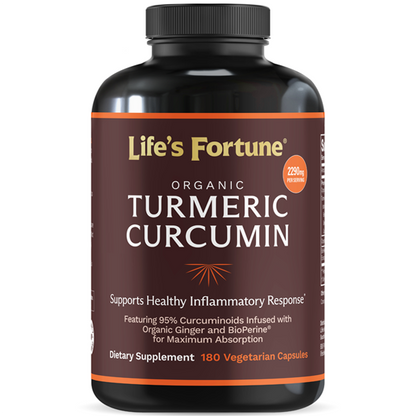 Organic Turmeric Curcumin Vegetarian Capsules
